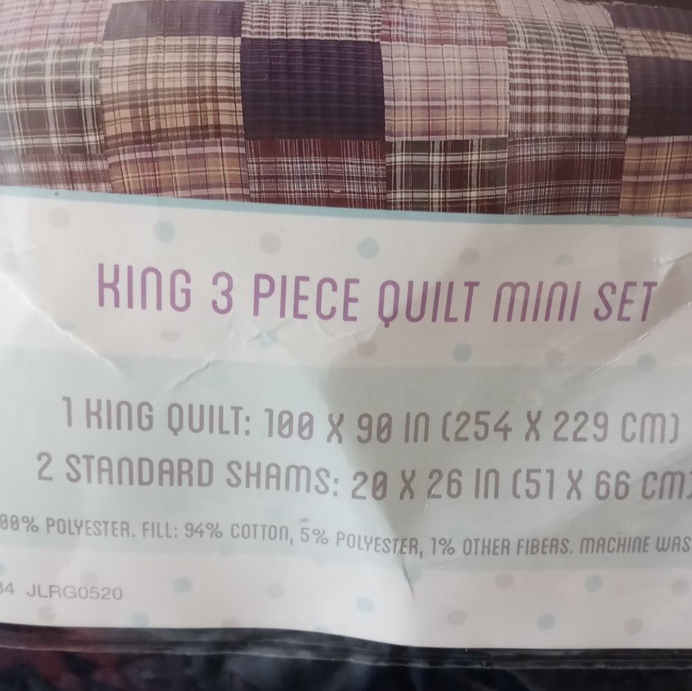 3 piece bedding set